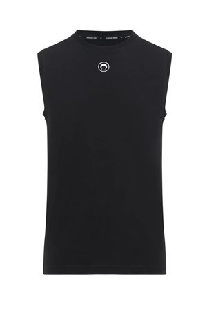 Canotta Basic Moon nero MARINE SERRE | MTT075ACJER0009BK99